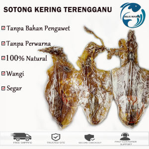 100G Sotong Kering Besar Dried Cuttlefish Premium GRED A Sotong Kering Terengganu Dried Squid Dried Sotong Kering