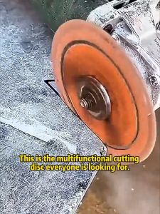 6-in-1 110mm Diamond Cutting Disc Multifunctional Saw Blade for Granite Tile Wood Dry Cutting