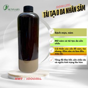 Combo 2 chai 450ml Tái tạo da Đức Thịnh  thảo dược sâm gia truyền trj sạch mụn nám xoá thâm sạm tàn nhang