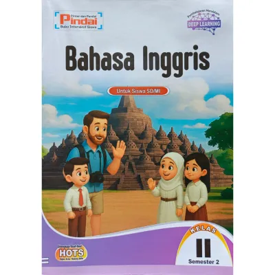 Original Buku LKS kelas 2 Semester 2 kurikulum Merdeka LKS Pindai Pancasila B.Indonesia Matematika