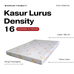 WARRIOR KASUR BUSA LANTAI 200x180cm Tebal 30cm | Matras Lantai Full Busa Garansi 5 Tahun