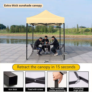 Flashfish Folding Canopy Tent Car tent Retractable Outdoor Foldable Waterproof Sun Protection Canopy