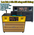 Loa kéo 4 tấc đôi nằm ngang bass 4 tất công suất cực khủng, tặng 2 micro UHF cao cấp. 
