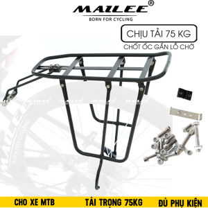 Baga yên sau xe đạp MTB địa hình BG-101V baga ngồi yên sau cho bánh xe 26/ 27.5/700C chất liệu thép trọng lượng chở tối đa 75 kg (đầy đủ phụ kiện đinh ốc) - Mai Lee