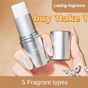 【ซื้อ 1 เอา 1】Hanboli Nicor Solid Balm Heartbeats Solid Balm Men And Women Light Perfume Long-Lasting Natural Fresh Perfume Portable Solid Perfume