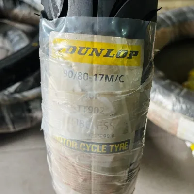 (TT902 90/80-17) Vỏ xe máy Dunlop TT902 90/80-17 TL M/C 46P - Vỏ không ruột