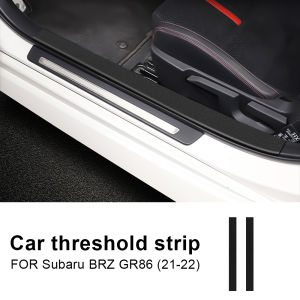 For Subaru BRZ Toyota GR86 GT86 Car Threshold Strip  Door Sill Strip Protector Sticker Decoration Accessories