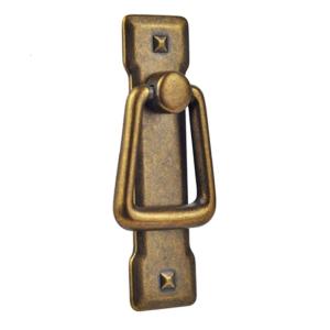 Cabinet Pull Zinc Alloy Dressers Knob Vintage Wardrobe Rings Pulls Handles Kitchen Bedroom Furniture Hardware Decoration