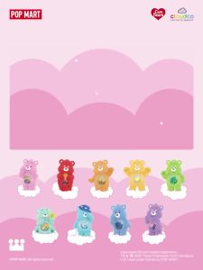 carebears colorful hugs Series Figures Blind pop mart action figure collection decorative gift toy doll