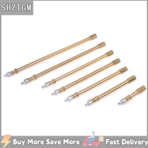 [COD] SHZTGM รถออโต้รถบรรทุกทองเหลืองล้อวาล์วฝาครอบยางยางก้านขยายเสา Extender