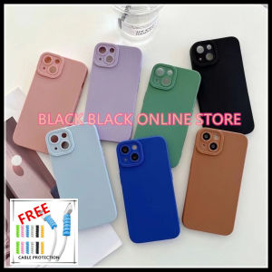 Soft Silicone Angel Lens Protection Phone Case Shockproof Cover Casing Oppo A38 A17 A18 A58 A76/A96 A79 A98 A77s A78A3S/A12E A5S/A12/F9 A57 A77 RENO 8 RENO 8T RENO 10