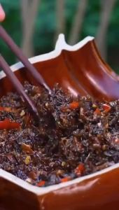 220g 不辣即食梅菜咸菜外婆菜下饭菜 Instant Non-Spicy Dried Plum Vegetables