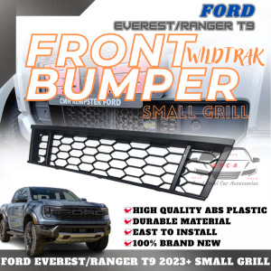 GECA FRONT BUMPER UNDER SMALL GRILLE COVER FORD EVEREST/RANGER T9 2023+ (WILDTRAK) BLACK (11831)