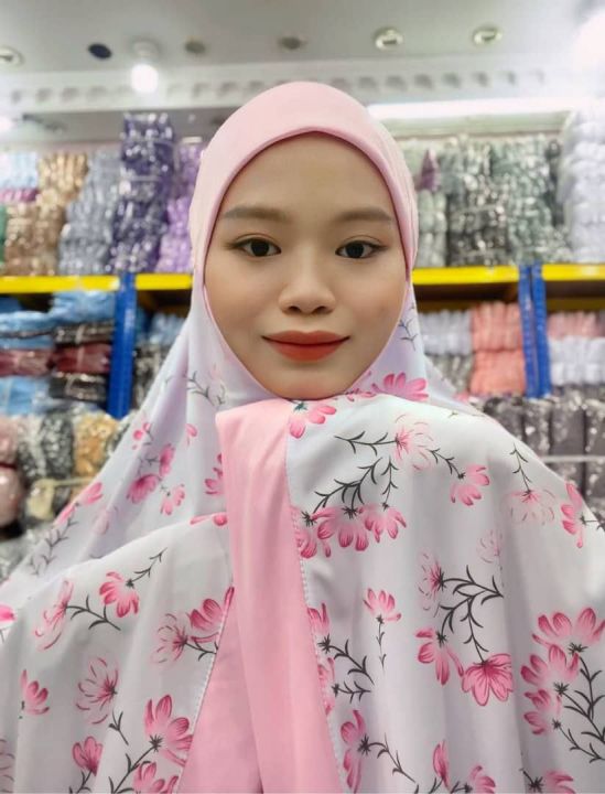 READY STOCK Telekung Sakura Latest - Telekung -Kain sembahyang-Kain telekung-Kain solat