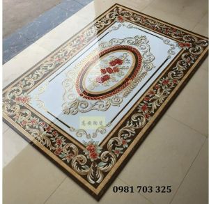 Thảm gạch trang trí đẹp sàn nhà