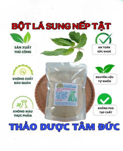túi 1kg bột lá sung nguyên chất