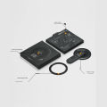 [USISQ] Aulumu G05 4-in-1 Magnetic Phone Stand Grip Compatible with MagSafe Removable 360° Adjustable Phone Kickstand with Box Opener ✬✫✩. 
