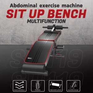 BG Sport Adjustable Gym Weight Bench - Foldable Sit Up Dumbbell Exercise Fitness Bench Chair Home Dumbbell Bench Folding