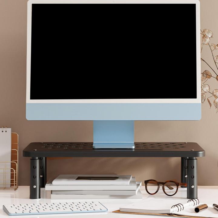 Ailong Desktop Computer Monitor Stand Riser with Vented Platform ...