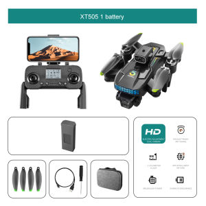 [Ready Stock] XT505 Drone GPS Positioning Drone with Camera 4K HD Aerial Photography Optical Flow Brushless Motor Foldable with 5GHz FPV Rc Drone