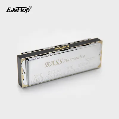 Easttop Harmonica Ensemble Harmonica Bass Harmonica with ABS Plastic Comb Professional Mouth Organ Gift for Professional Player Beginner Students Children Kids Birthday T1