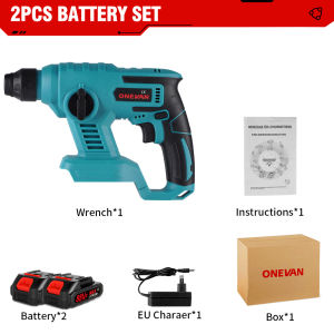 1000W 3600rpm Cordless Electric Rotary Hammer Rechargeable 8600ipm Electric Hammer Drill For Makita 18V Battery
