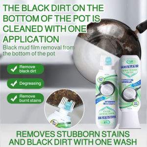Cleaning Mud Mask/Cookware Cleanser Remove Stubborn Stains/Eco-Friendly Non-Toxic/Restores Shine/Kitchen Use/Home Stain Remover For Housewives