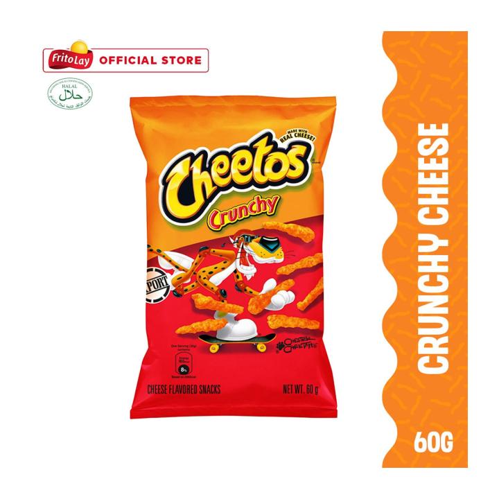 Cheetos Crunchy Cheese Snacks 60g | Lazada Singapore