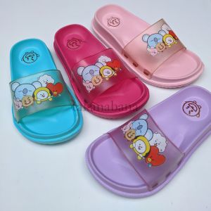 sandal anak perempuan ukuran 20 - 29 bahan karet payloan
