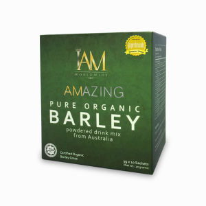 IAM Amazing Barley Pure Organic Barley Grass Powder Drinks Original