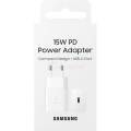 Cốc sạc Samsung Power Adapter 1Type-C 15W PD EP-T1510N - Hàng chính hãng - Công suất 15W, hệ thống bảo vệ an toàn. 