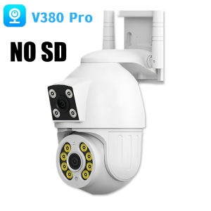 Samusung CCTV V380 Pro Camera Dual Lens WiFi No Need Internet Network 1080P HD Bulb Camera Wireless  Motion Tracking Night Vision Two-Way Audio Indoor Secur Trackingity Camera for Home Kid Pet
