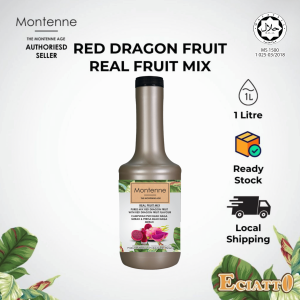 Montenne Red Dragon Fruit Real Fruit Mix 1L