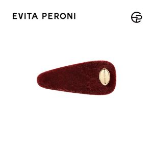 EVITA PERONI | "Minimalist Ramblings" Series Cassia Velvet Snap Clip | Hair Clip | Klip Rahang | Hair Accessories