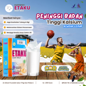 Susu Peninggi Badan 1-25 Tahun - Susu Kambing Walatra ETAKU ORIGINAL