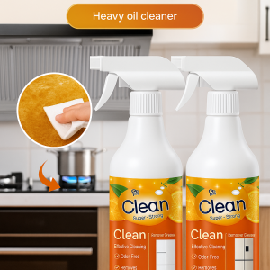 Refrigerator And Kitchen Appliance Cleaner Kitchen Cleaner Spray Heavy Oil Stain Remover Spray Refrigerator Cleaning Spray