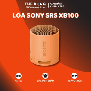 Loa Sony SRS-XB100 (Pin 16h  Công suất 5W  IP67  Bluetooth 5.3  Fast Pair  Sound Diffusion Processor)