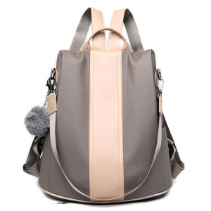 Anti-theft backpack for women new Korean-style nylon large-capacity school bag casual shopping multi-functional backpack