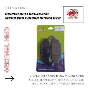 DISPED BELAKANG MEGA PRO. DISPAD KAMPAS REM CAKRAM HONDA MEGA PRO NEW.