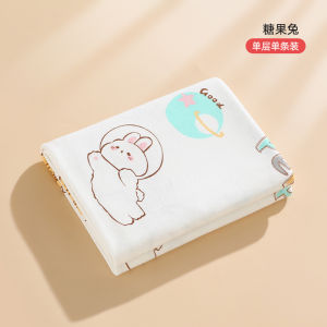 PLUMPUP 100% Cotton Wrapping Blanket for Kids Ultra Soft Breathable Double Sided Breastfeeding Newborn Baby Blanket