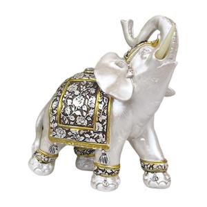 Văn hóa Voi đồ thủ công bằng nhựa thông quà tặng cho trang trí nội thất bày hàng lên giá Thúc đẩy năng lượng tích cực và ổn định