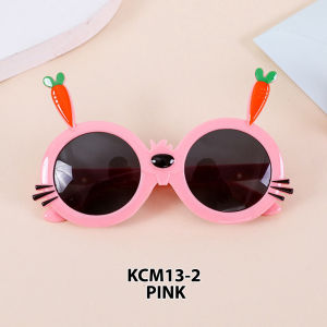 Kacamata Anak Fashion Lucu unik Kece Kekinian Bulat Aksen Wortel Fashion Style Korea KCM13