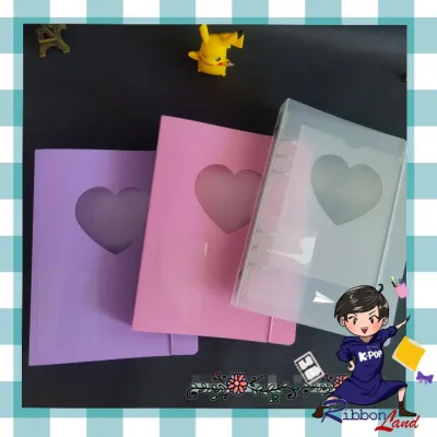 A5 Cover Binder Lovely Heart Doff 6 Ring