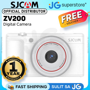 SJCAM ZV200 Digital Camera 5K 30fps 80MP Sony CMOS F1.8 6-Axis Gyro Stabilization 2.8" Rotatable IPS Display 16X Digital Zoom Autofocus Built-In Flash Webcam USB Type-C for Vlogging & Photography | JG Superstore