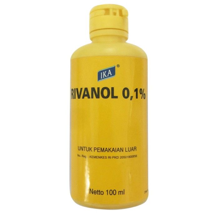 Ika Rivanol 0,1% - 100 mL - Cairan Antiseptik | Lazada Indonesia
