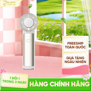 Quạt Làm Lạnh Cầm Tay Tích Điện Cicilife 4-In-1 Cooling Handheld Fan Pro 2E5 ( Màu Xám Trắng )