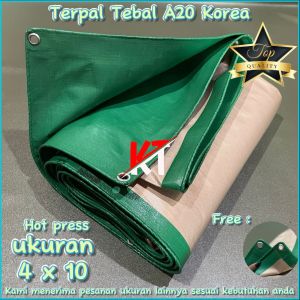 Terpal Plastik Ukuran 4x6 Meter 4x7 4x8 4x10 Type A20 Korea Tebal Dan Berkualitas