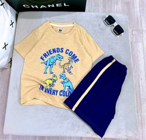 10-25kg VNXK Đồ bộ cho bé trai size NHÍ thun cotton xuất in hoạt hình hit hot 049