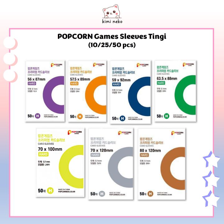 Popcorn Sleeves Tingi & Whole Packs (5/10/25/50 pcs) Lazada PH