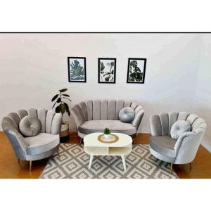 Sofa Kerang / Sofa Minimalis / Sofa Tamu 211 + Meja